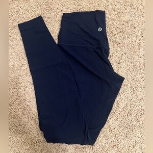 Lululemon Align Navy leggings 28”